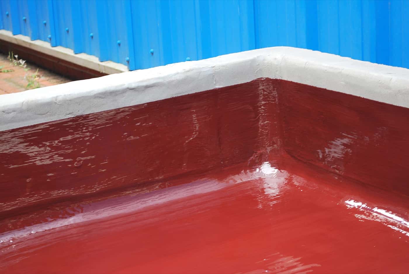 Wet scrubber and ductwork interior lined with a chemical-resistant barrier by AAS