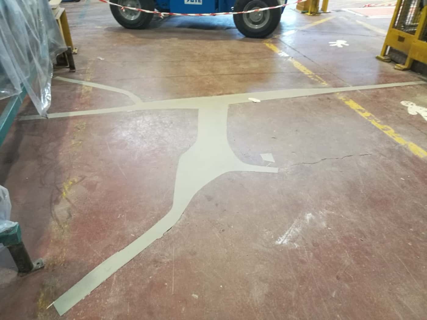 Chemical-resistant industrial floors performed by AAS