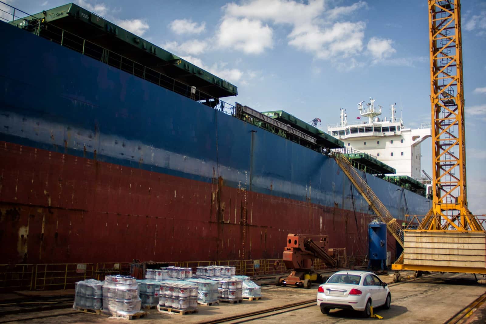 AAS crew performing field repair work