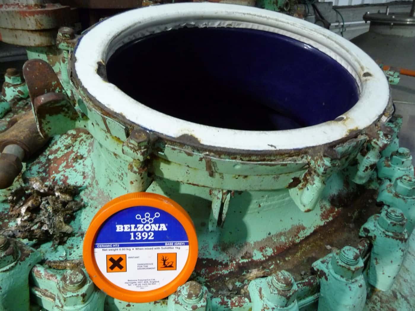 AAS repair and protection work in Pulp & Paper